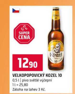 VELKOPOPOVICKÝ KOZEL 10 0,5l