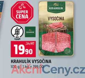 KRAHULÍK VYSOČINA 100 g