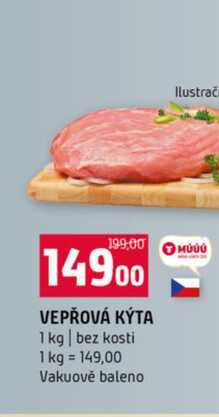 VEPŘOVÁ KÝTA 1 kg bez kosti 