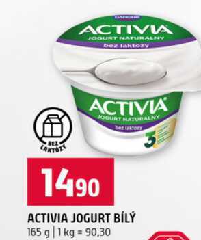 ACTIVIA JOGURT BÍLÝ 165 g