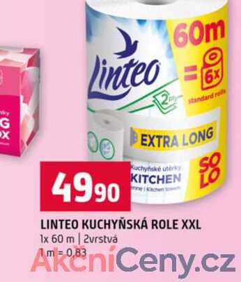 LINTEO KUCHYŇSKÁ ROLE XXL 1x 60 m 2vrstvá