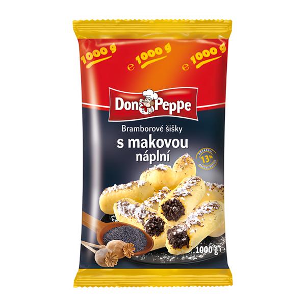 Don Peppe Bramborové šišky s mákem