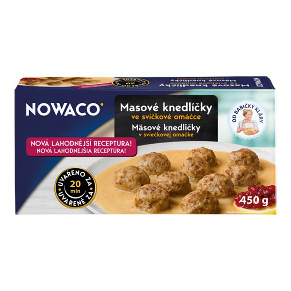 Nowaco Masové knedlíčky ve svíčkové omáčce