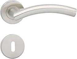 COBRA ROZETOVÉ DVEŘNÍ KOVÁNÍ PAOLA-R III BB NEREZ