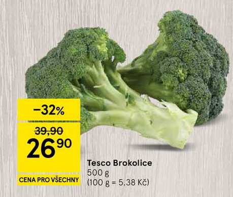 Tesco Brokolice, 500 g