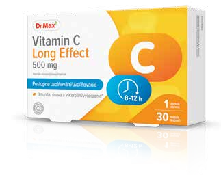 Dr. Max Vitamin C Long Effect 500 mg 30 cps.