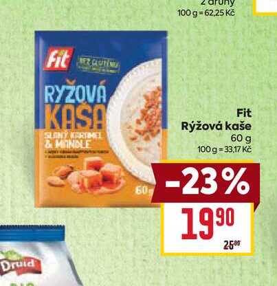 Fit Rýžová kaše 60 g