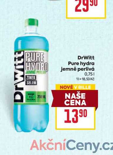 DrWitt Pure hydra jemně perlivá 0,75l