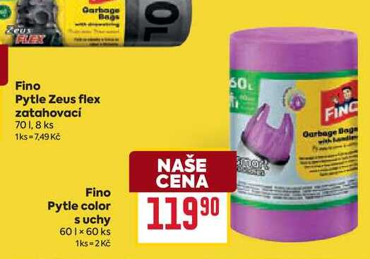 Fino Pytle color suchy 601 × 60 ks