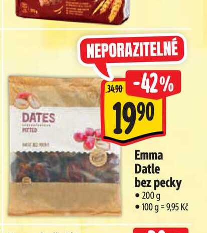   Emma Datle bez pecky 200 g 