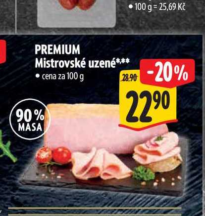 PREMIUM Mistrovské uzené 100 g