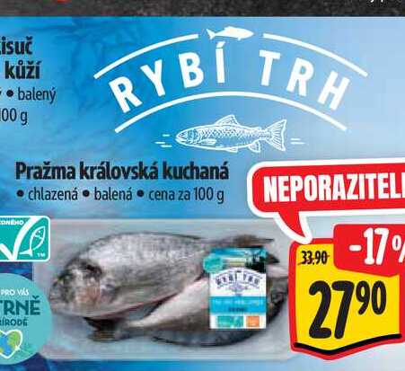 Pražma královská kuchaná 100 g