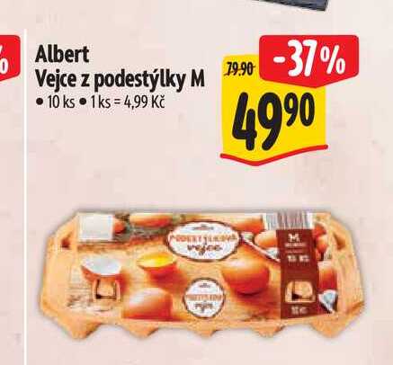 Albert Vejce z podestýlky M 10 ks  