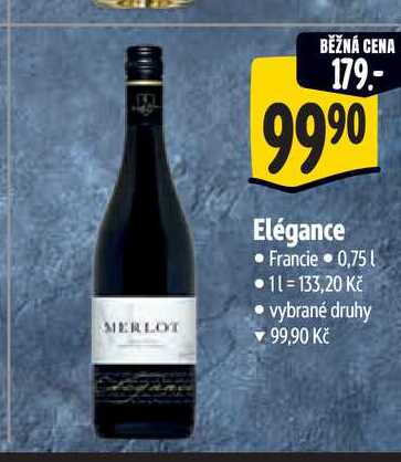  Elégance Francie  0,75 l