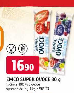 EMCO SUPER OVOCE 30 g 