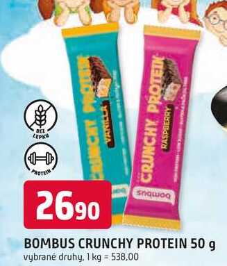 BOMBUS CRUNCHY PROTEIN 50 g 