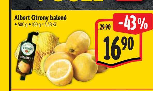 Albert Citrony balené 500 g
