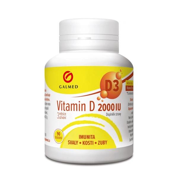 Vitamin D 2000 IU 90 tobolek Galmed