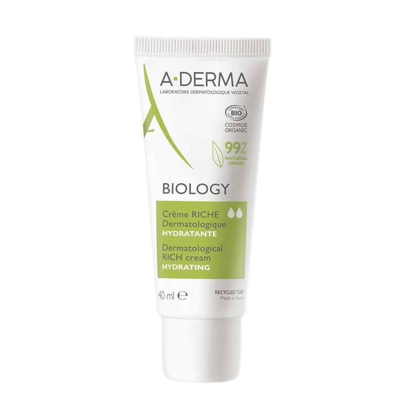 A-derma Biology Výživný Hydratační Krém 40ml