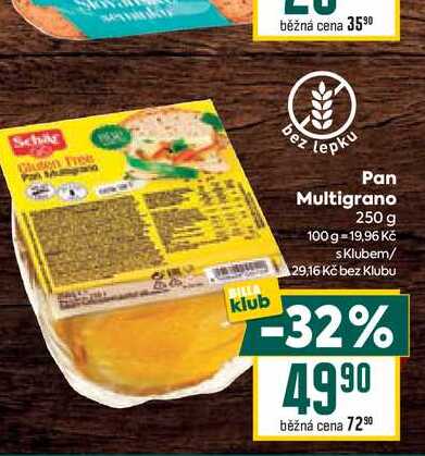 Pan Multigrano 250 g