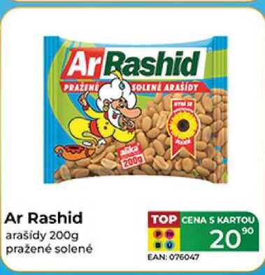 Ar Rashid arašídy 200g pražené solené 