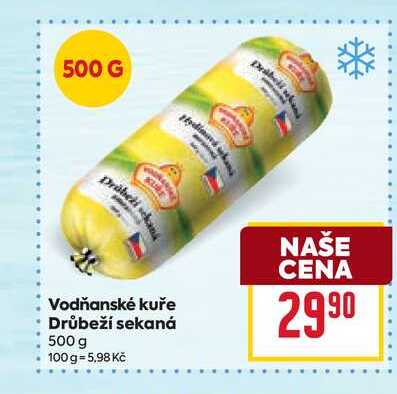Vodňanské kuře Drůbeží sekaná 500 g