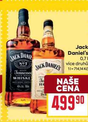 Jack Daniel's 0,7l