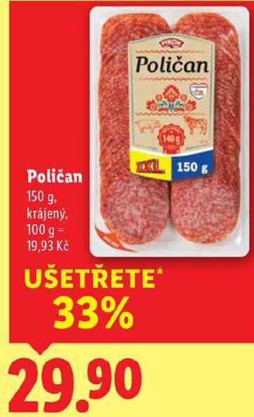Poličan, 150 g