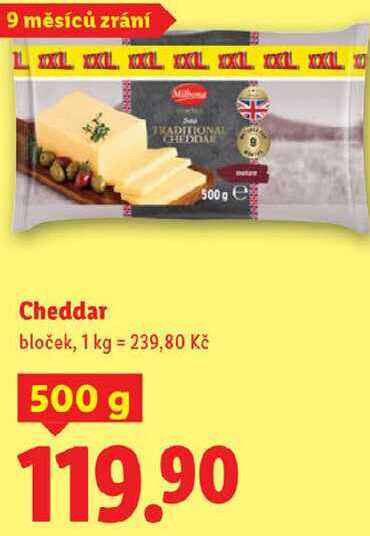 Cheddar, 500 g