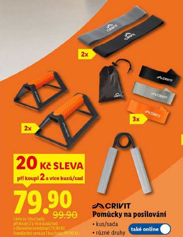 Pomůcky na posilování 