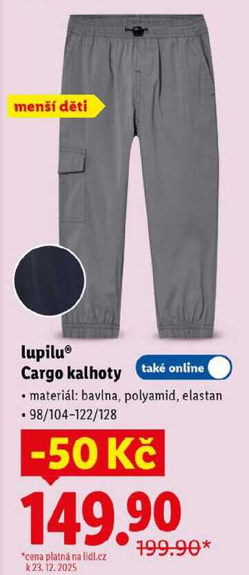 lupilu Cargo kalhoty