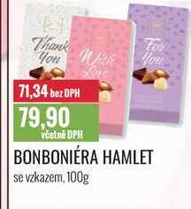 BONBONIÉRA HAMLET 100g