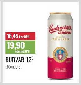 BUDVAR 12° 0,5l