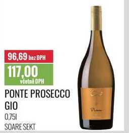 PONTE PROSECCO GIO 0,75l