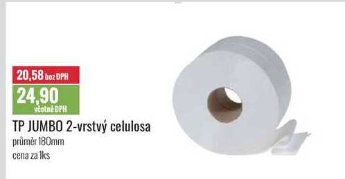 TP JUMBO 2-vrstvý celulosa 