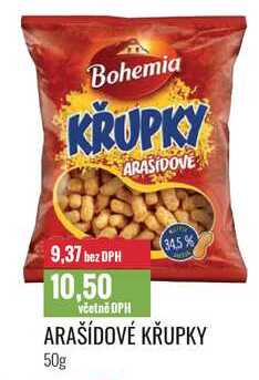 ARAŠÍDOVÉ KŘUPKY 50g 