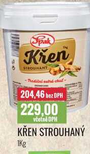KŘEN STROUHANÝ 1Kg