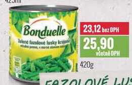 Bonduelle fazolové lusky 420g