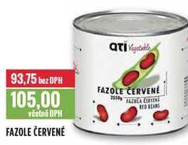 FAZOLE ČERVENÉ 2500g