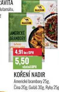 KOŘENÍ NADIR 