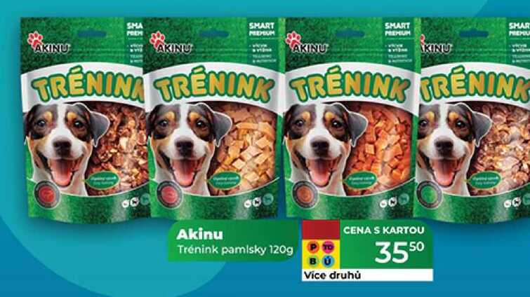 Akinu Trénink pamlsky 120g