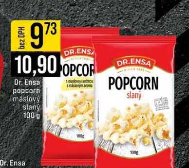 Dr. Ensa popcorn máslový slany 100 g 