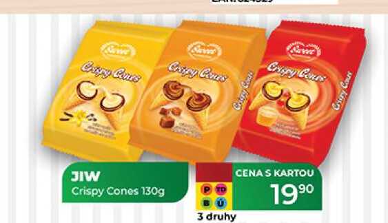 JIW Crispy Cones 130g  