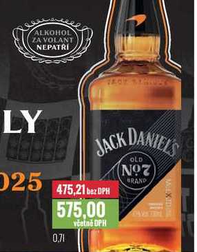 JACK DANIEL'S 0,7l