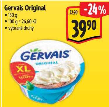 Gervais Original, 150 G