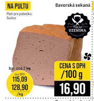 Bavorská sekaná 100g