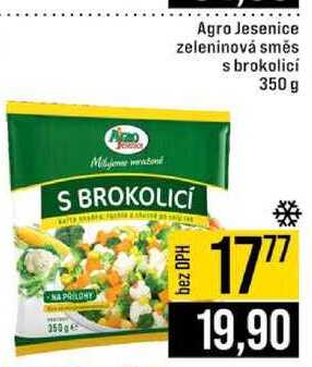 Agro Jesenice zeleninová směs s brokolicí 350 g