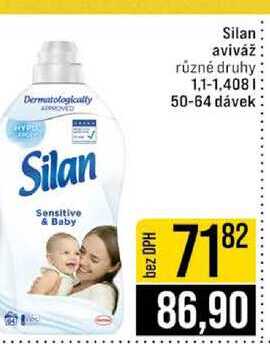 Silan aviváž různé druhy 1,1-1,408l 50-64 dávek