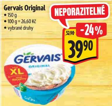 Gervais Original, 150 g