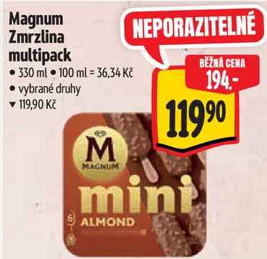 Magnum Zmrzlina multipack, 330 ml